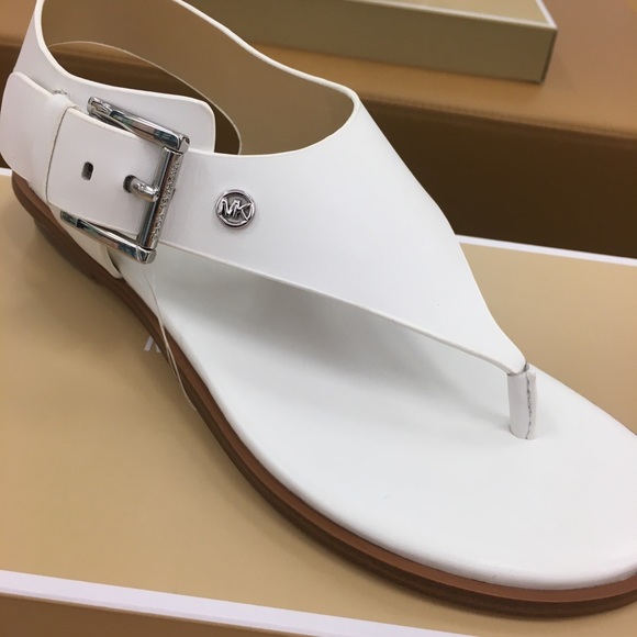 🤍White Mk Sandals🤍 - Picture 4 of 12